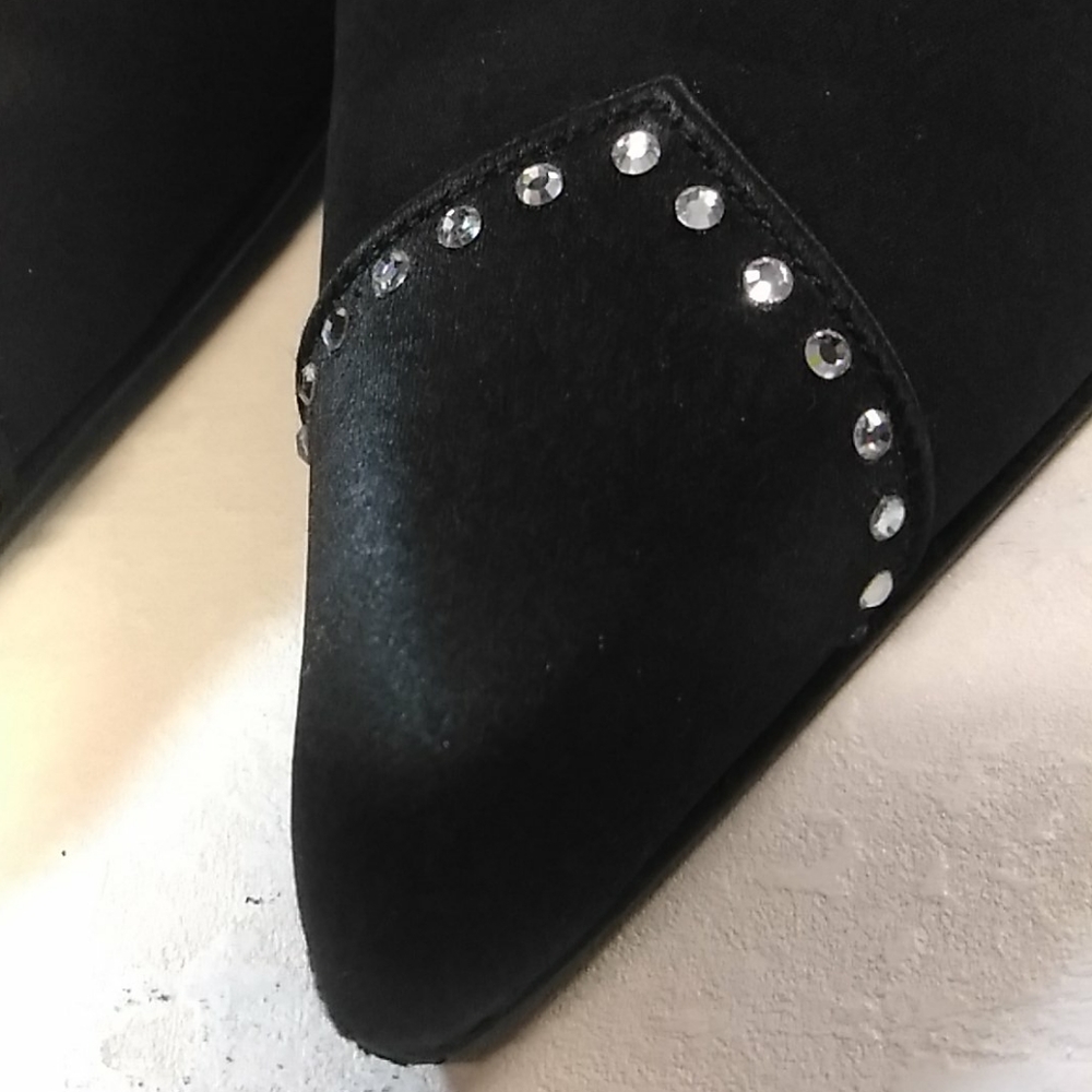 Versani made in Italy heels Black Color size 7 - Picture 9 of 12